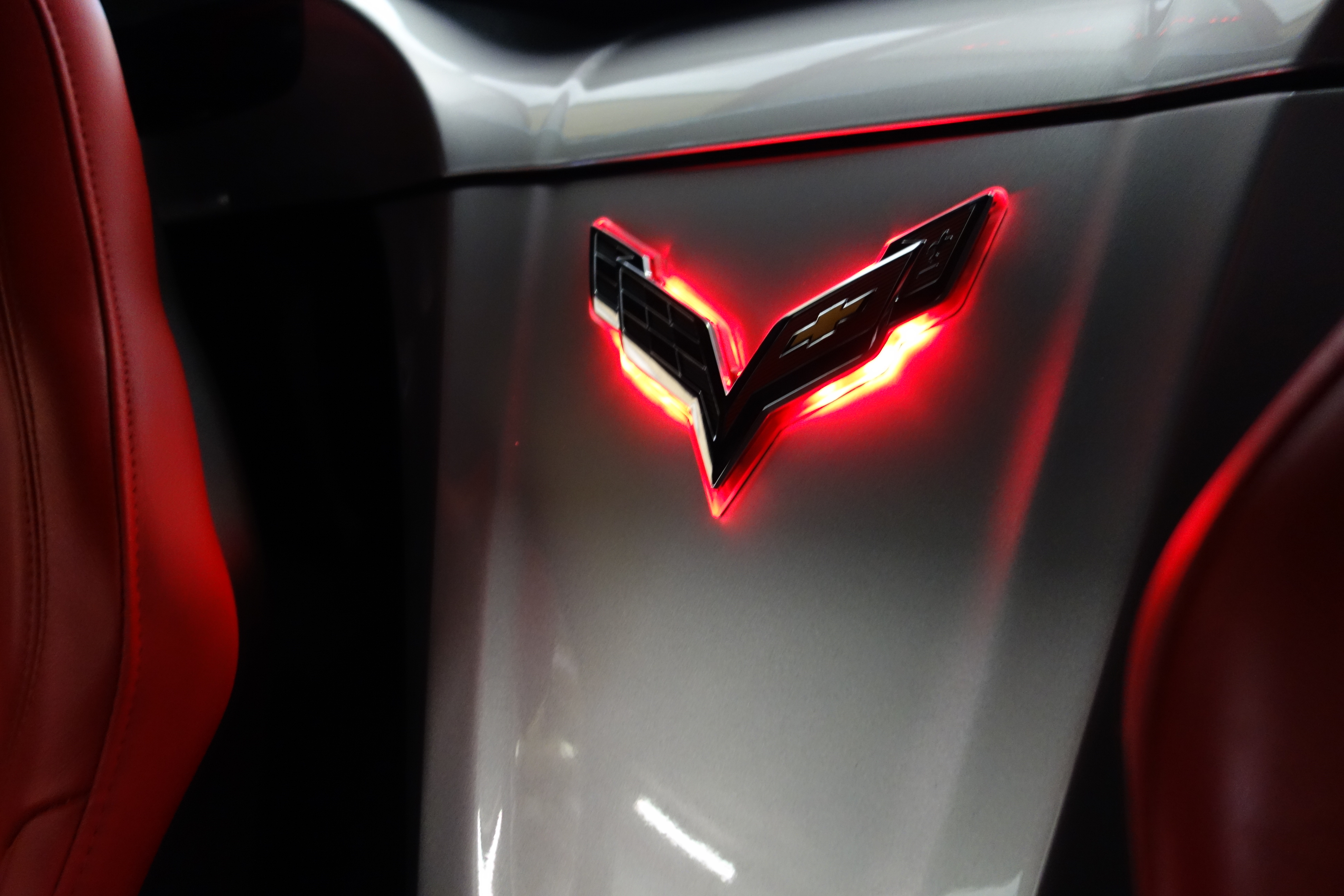 3655-002 - Corvette C7 Rear Illuminated Emblem - Dual Intensity